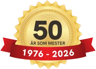 50 år som mester. 1976 til 2026
