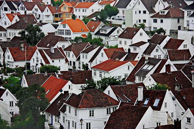 Nabolag med lignende hus